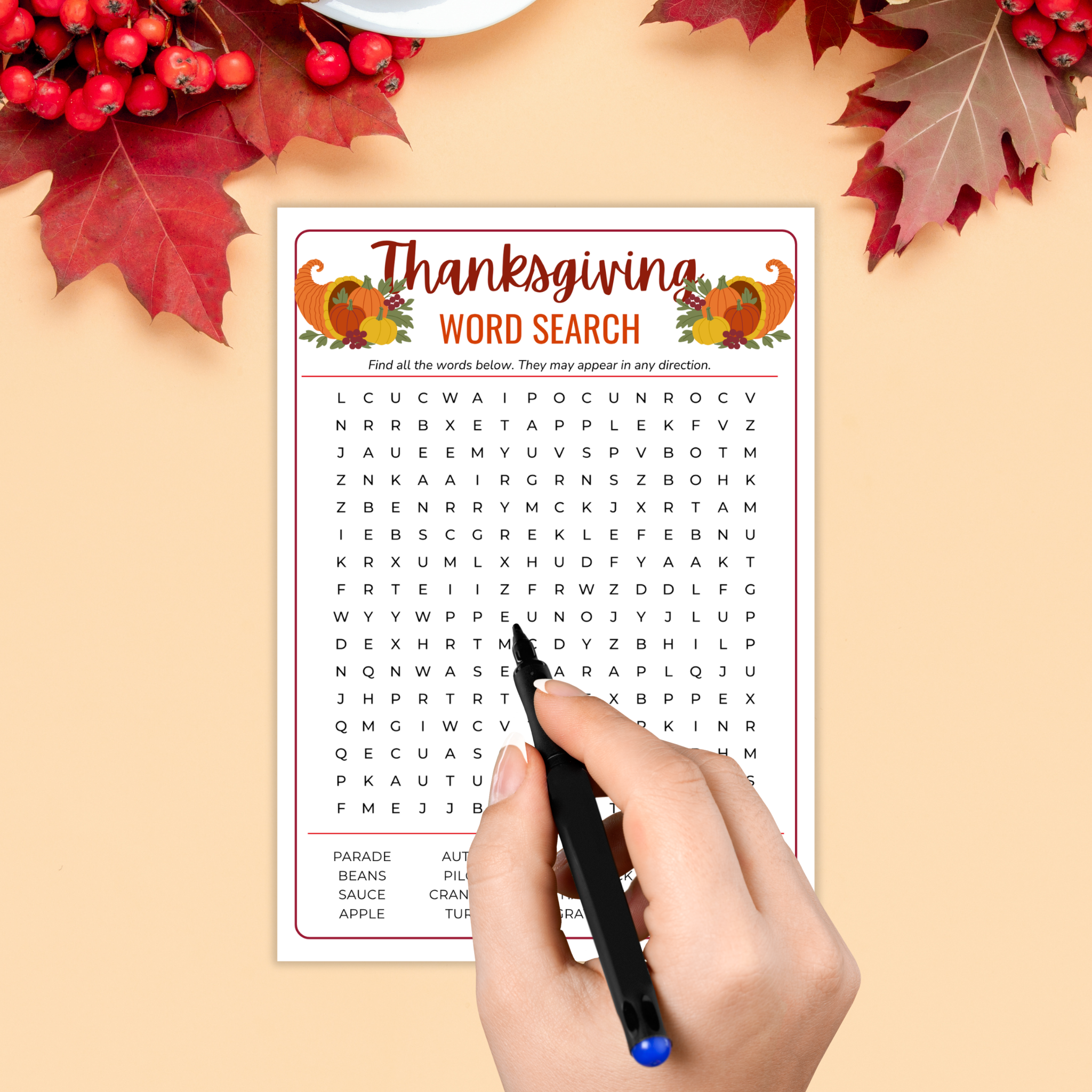 30 Thanksgiving Party Games