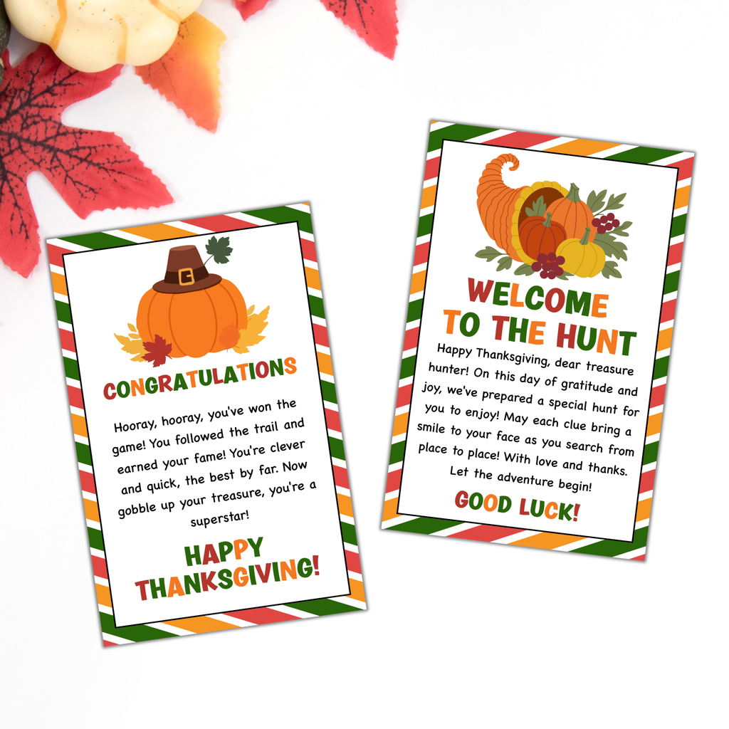 Thanksgiving Treasure Hunt