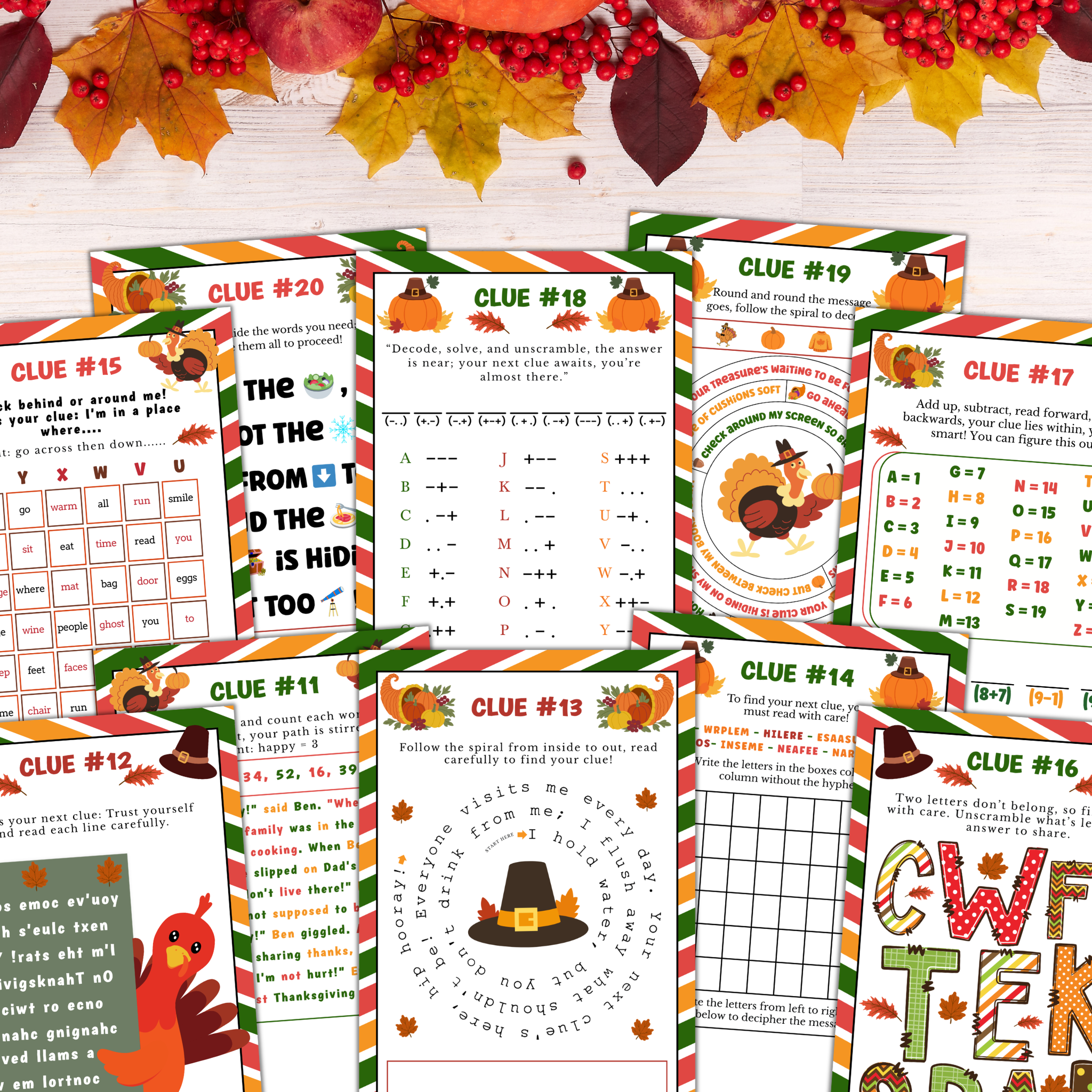 Thanksgiving Treasure Hunt