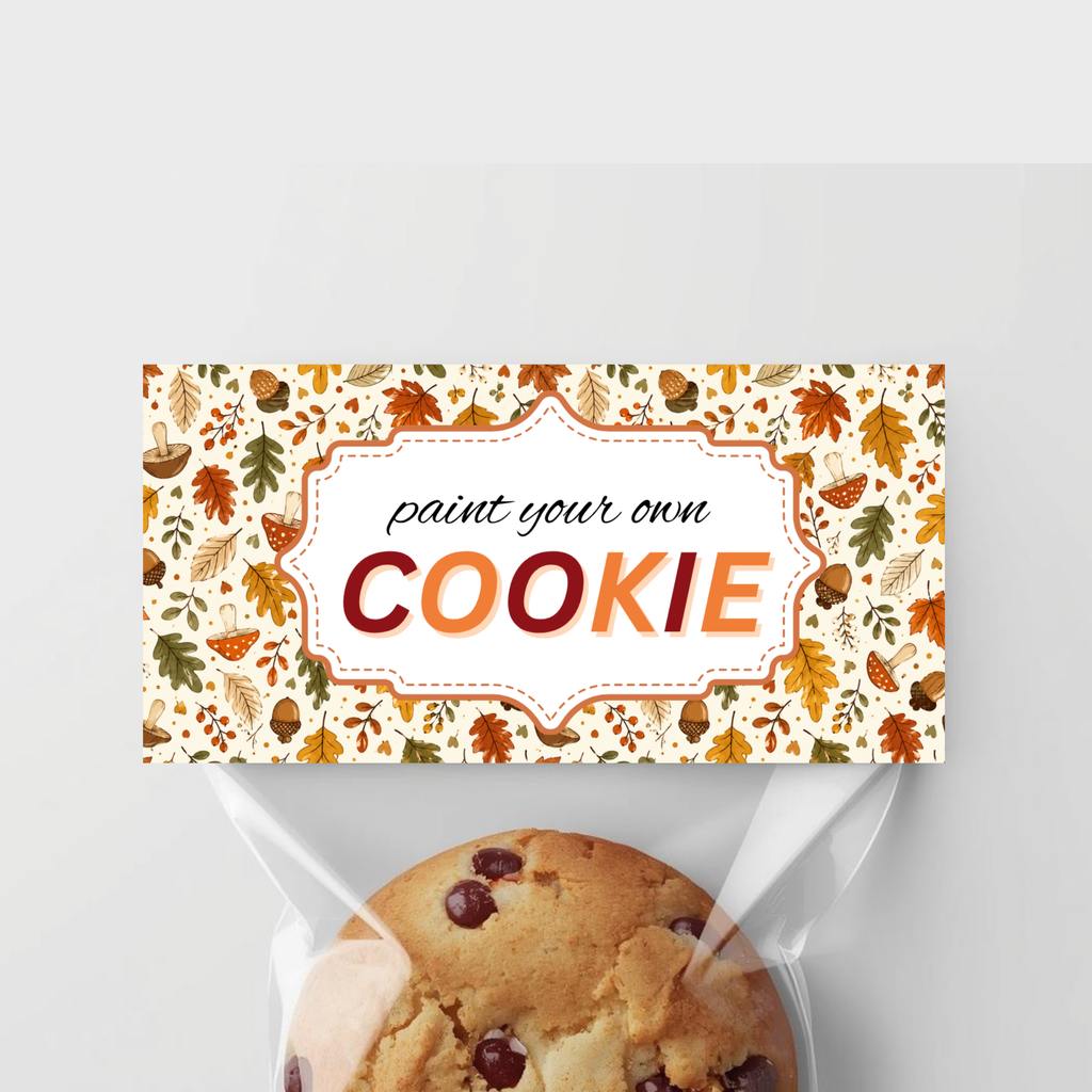 PYO Cookie Bag Topper - Thanksgiving