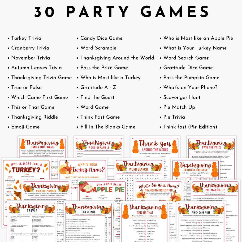 Thanksgiving Mega Game Bundle