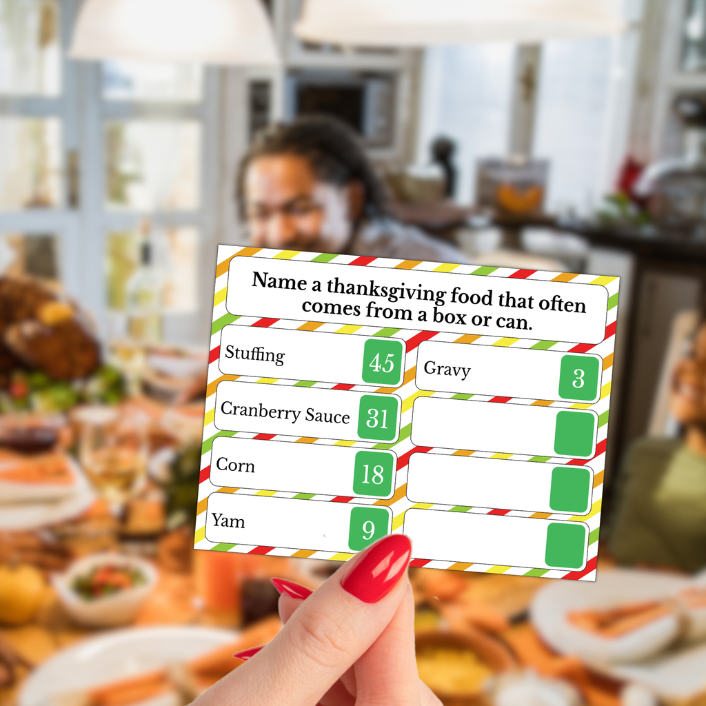 Thanksgiving Friendly Squabble Game