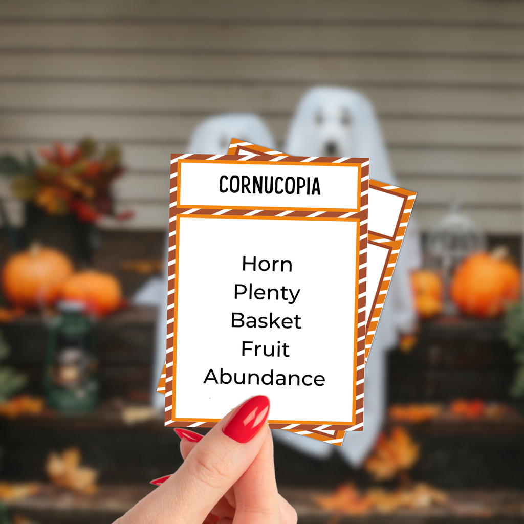 Thanksgiving Forbidden Word Game