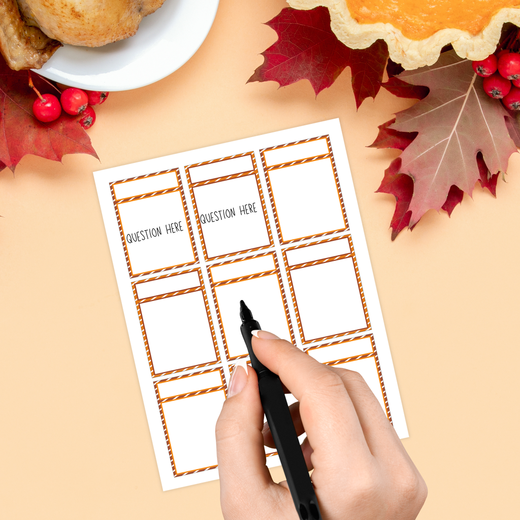 Thanksgiving Forbidden Word Game