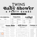 Twins Baby Shower Games