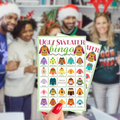 Ugly Sweater Bingo Game | 100 Cards