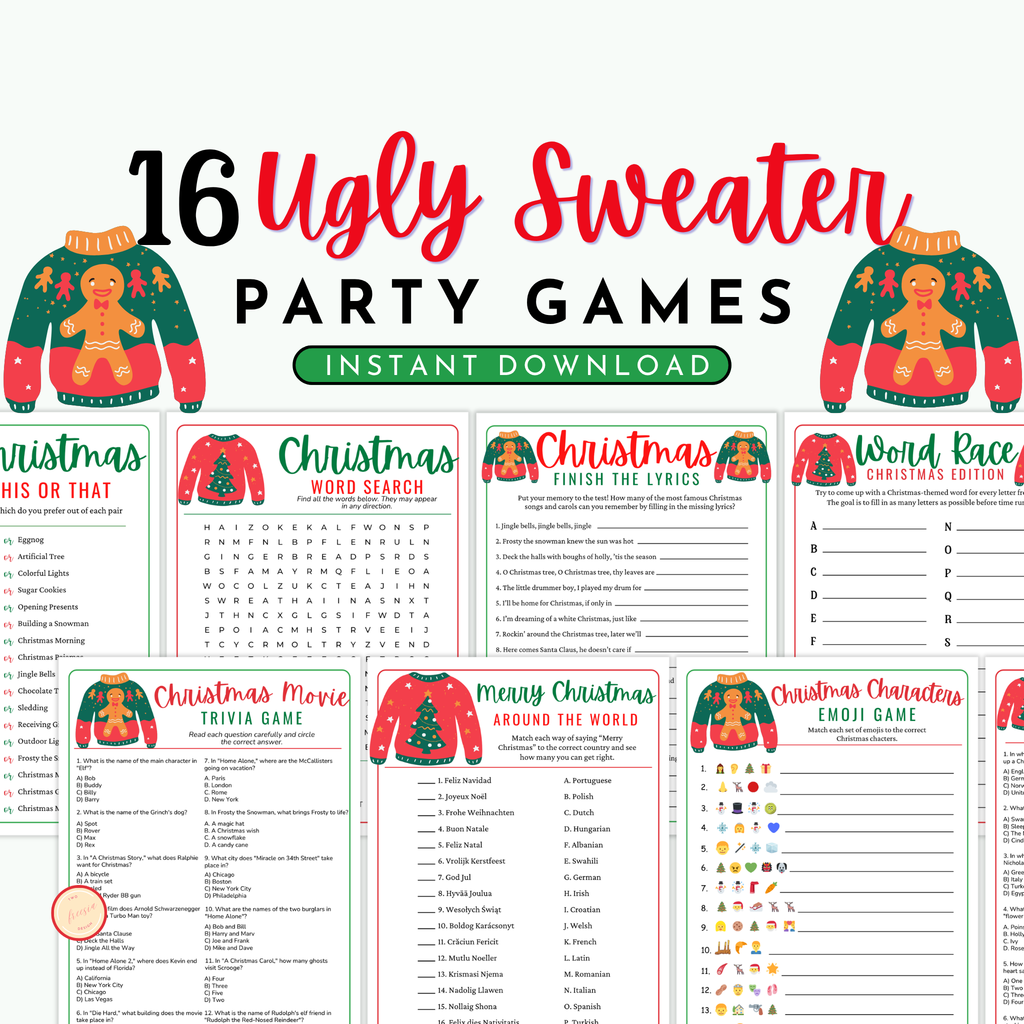 16 Ugly Sweater Games