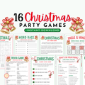 16 Christmas Party Games
