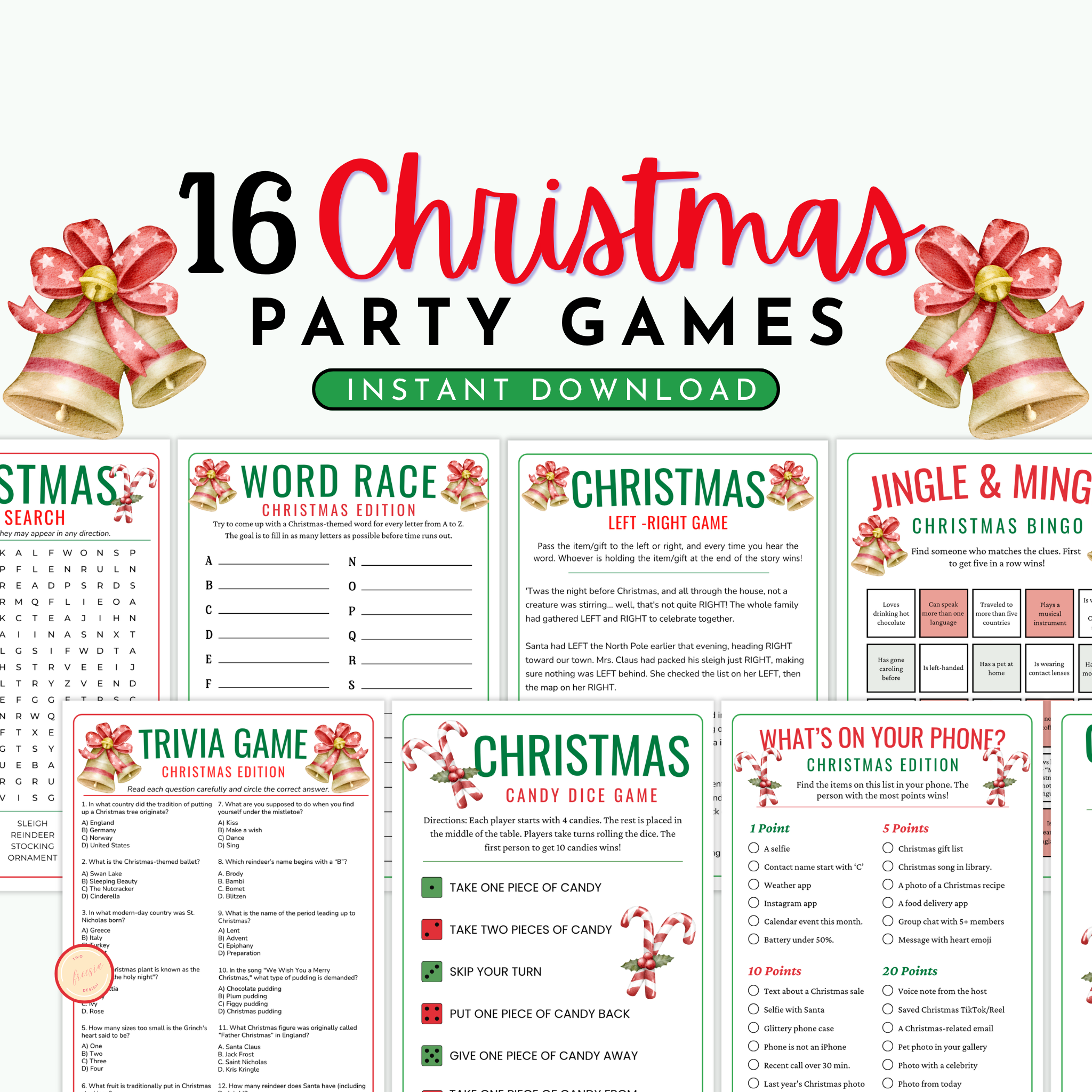 16 Christmas Party Games