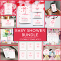 Valentine Baby Shower Bundle | A Little Sweetheart