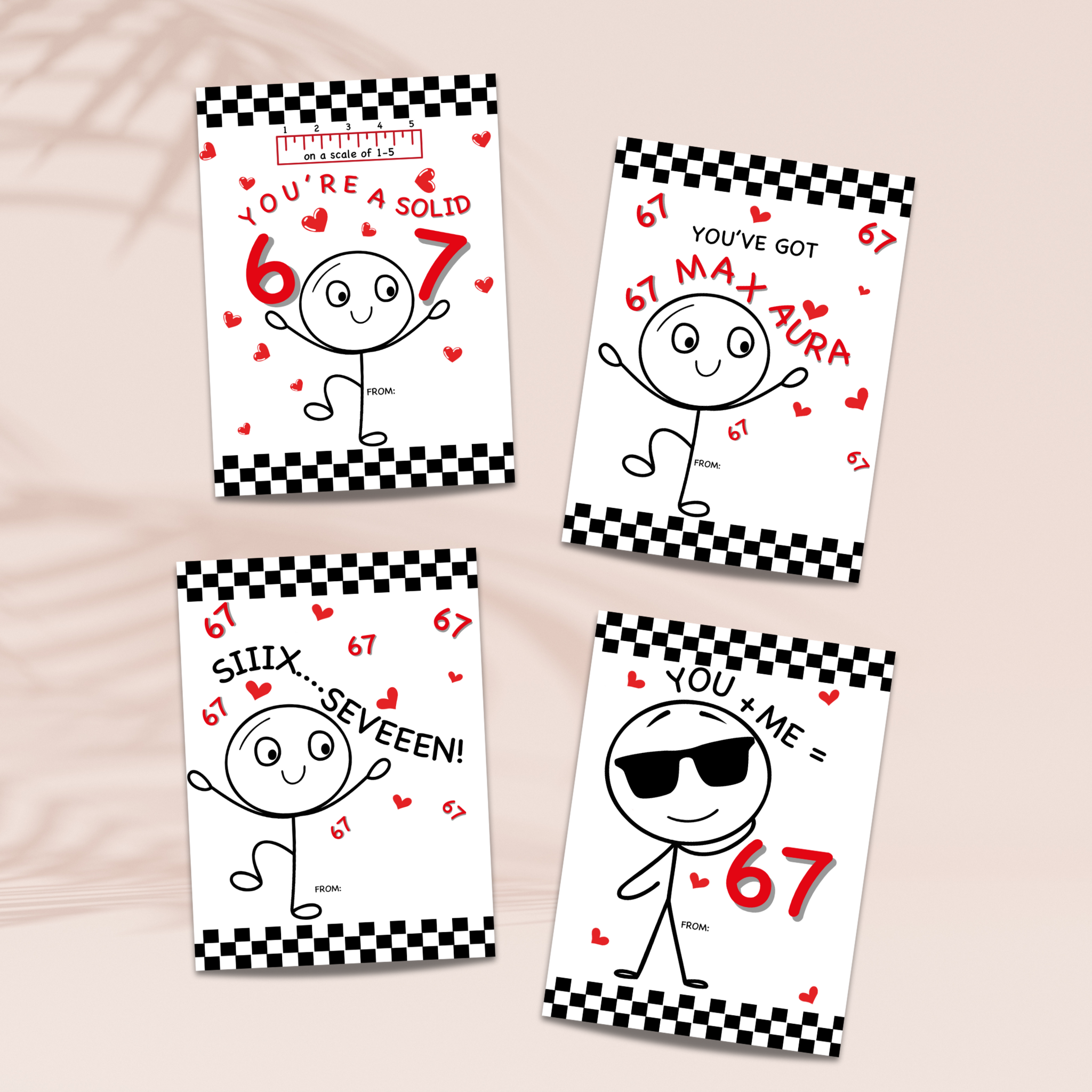 67 Valentine's Card