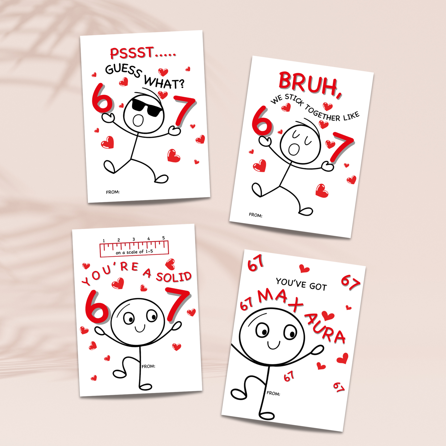 67 Valentine Cards