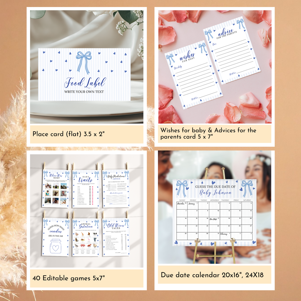 Valentine Baby Shower Bundle | A Little Heartbreaker