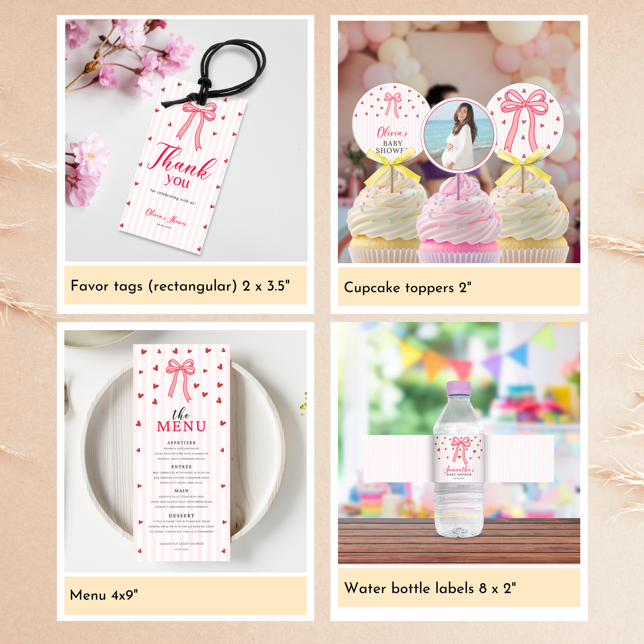 Valentine Baby Shower Bundle | A Little Sweetheart