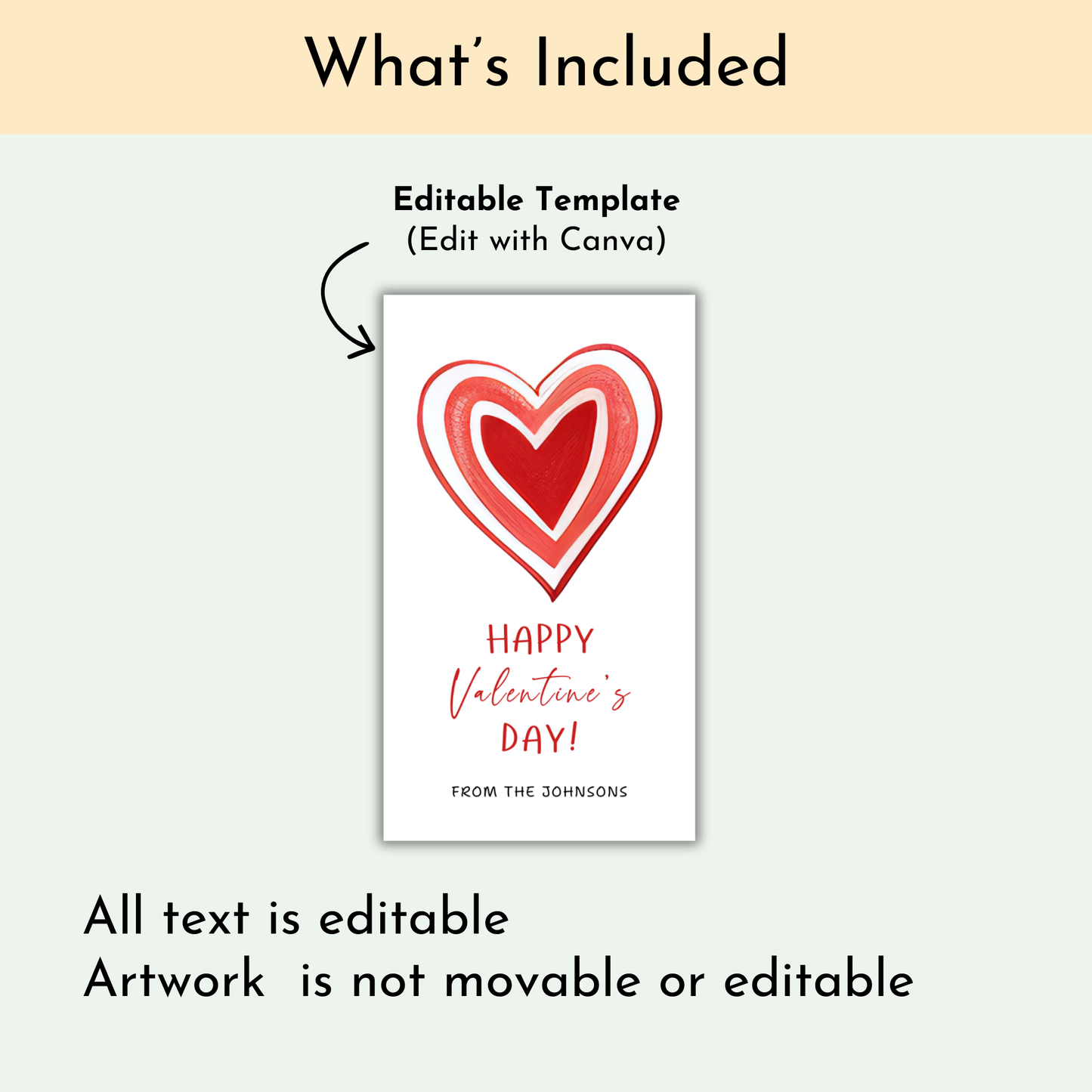 Valentine's Day Gift Tag