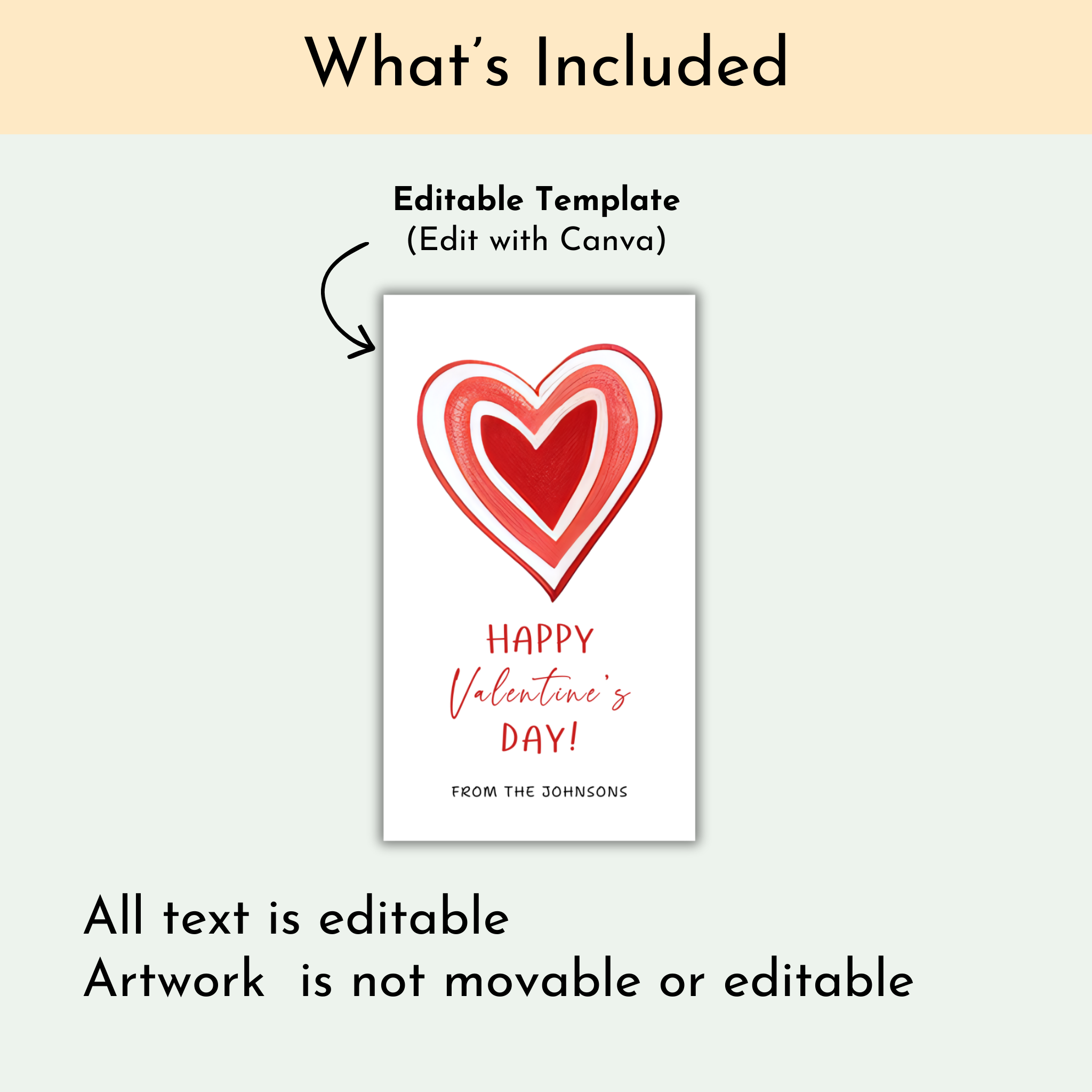 Valentine's Day Gift Tag