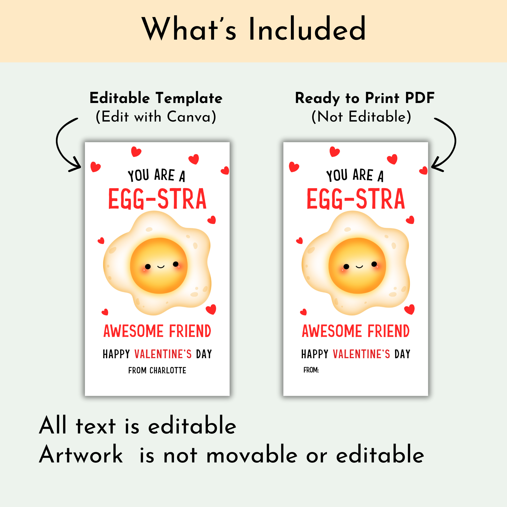 Valentine's Egg-stra Awesome Friend Tag