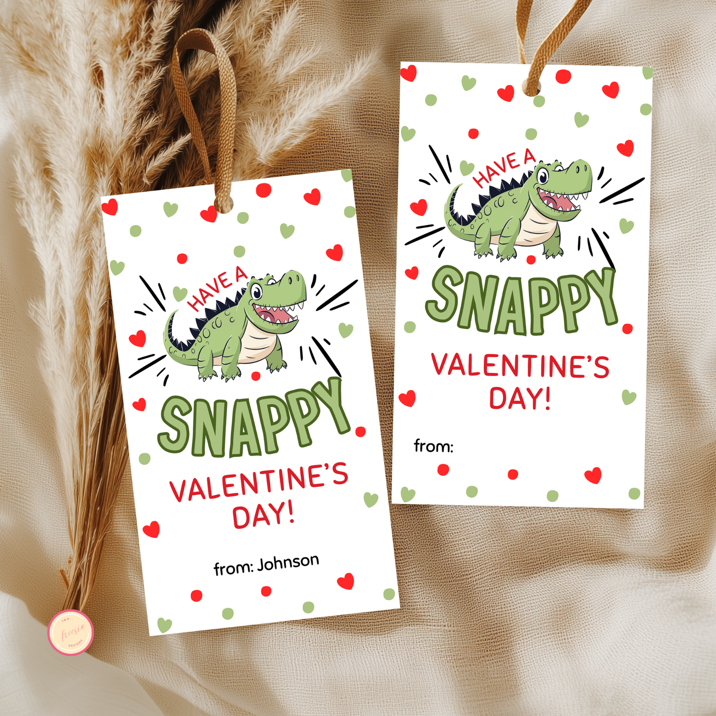 Snappy Valentine's Day Tag