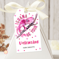 Iguana Valentine's Day Tag