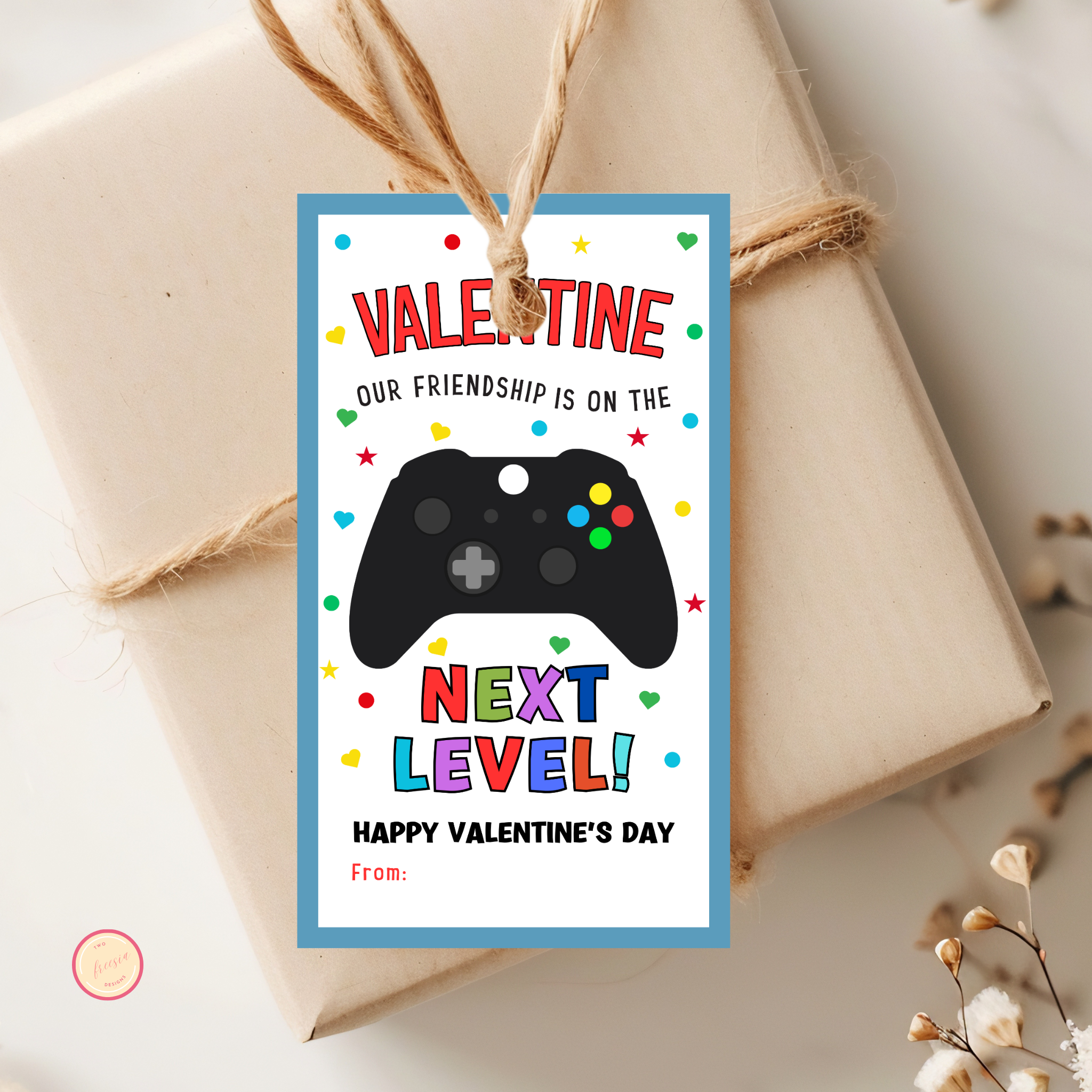 Video Game Valentine's Day Tag