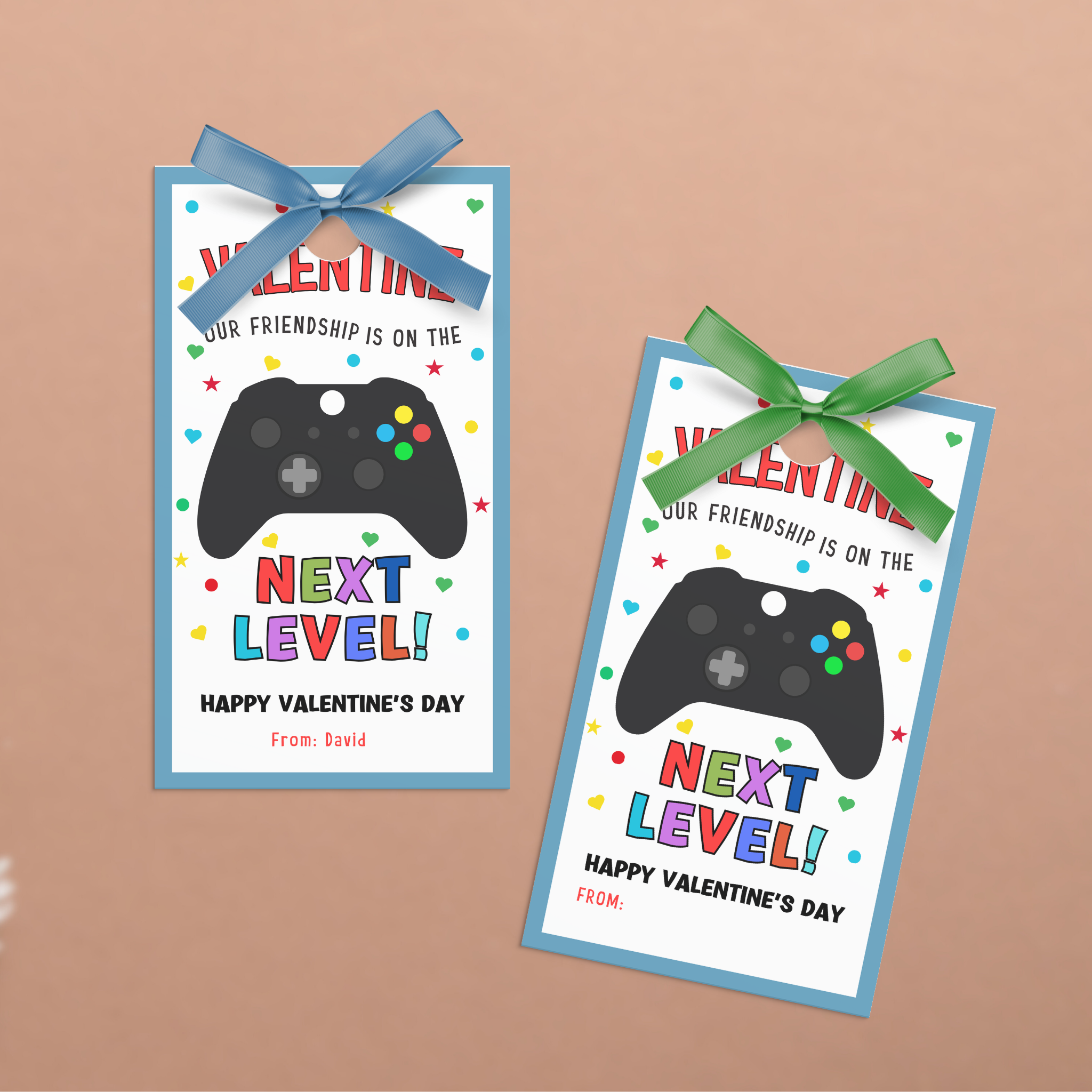 Video Game Valentine's Day Tag