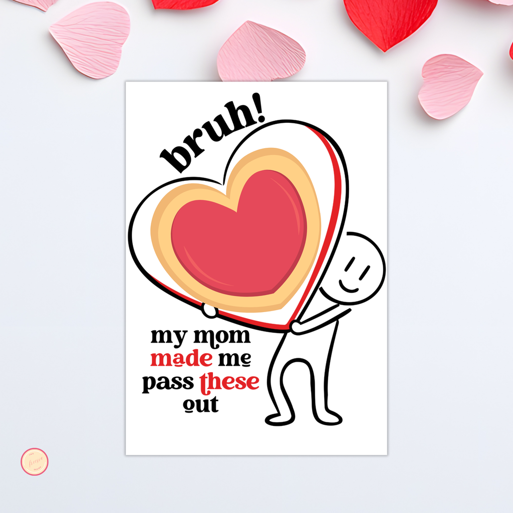 Valentine's Day Cookie Card