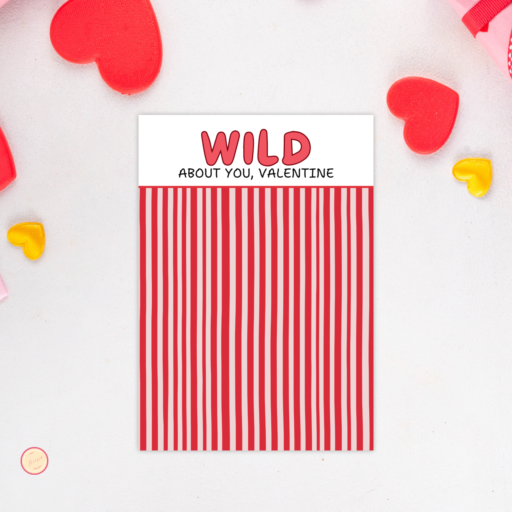 Wild About You  Cookie Card