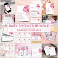 Valentine Baby Shower Bundle | Pink Balloons