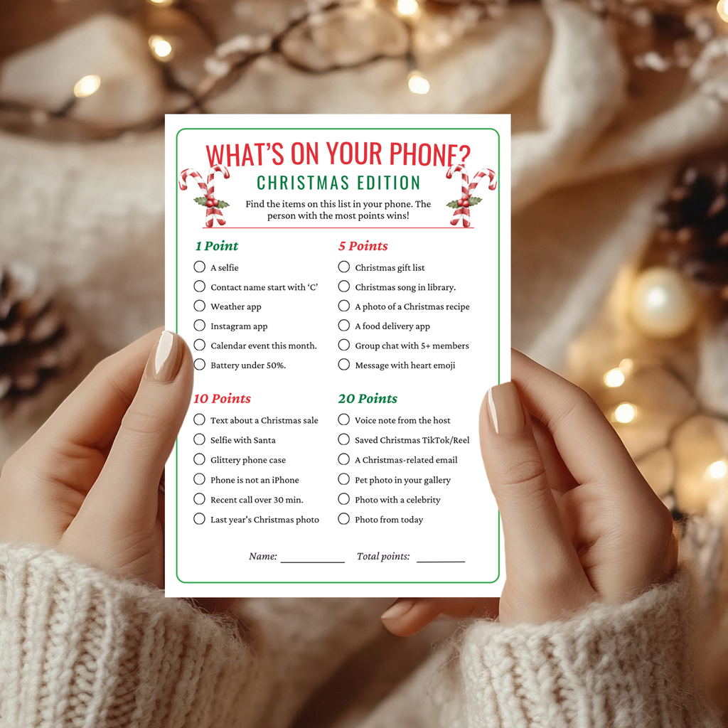 16 Christmas Party Games