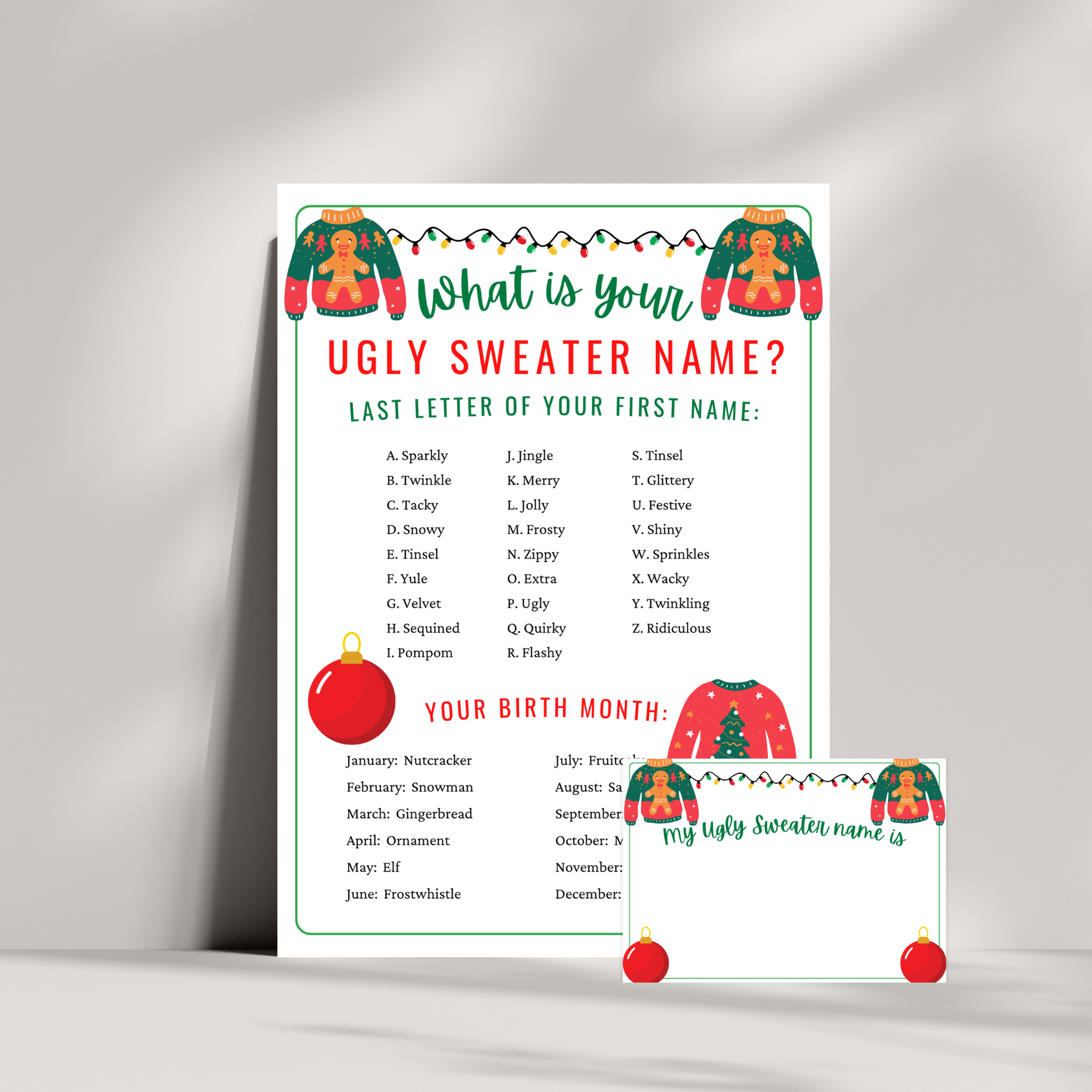 16 Ugly Sweater Games