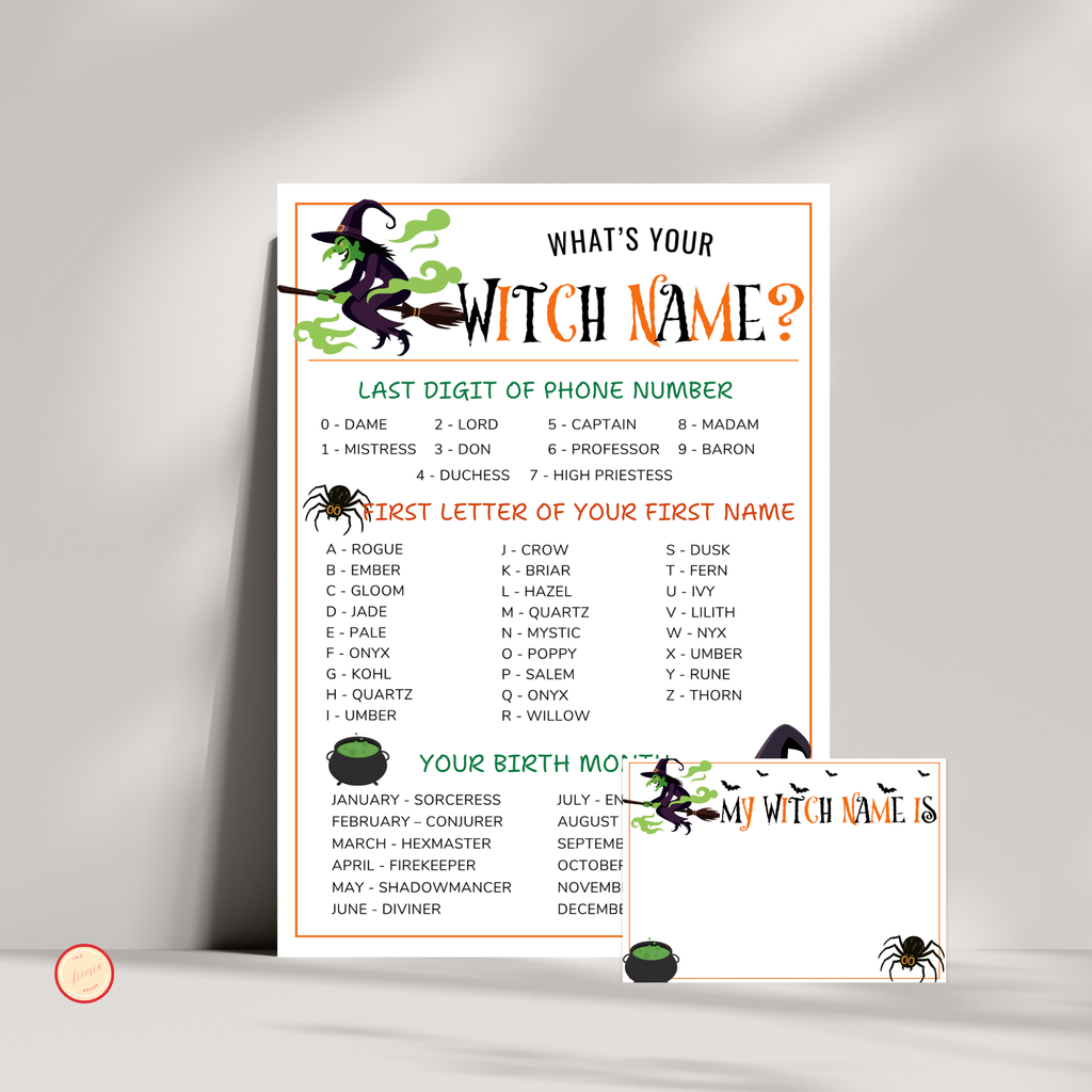 What's your Witch Name