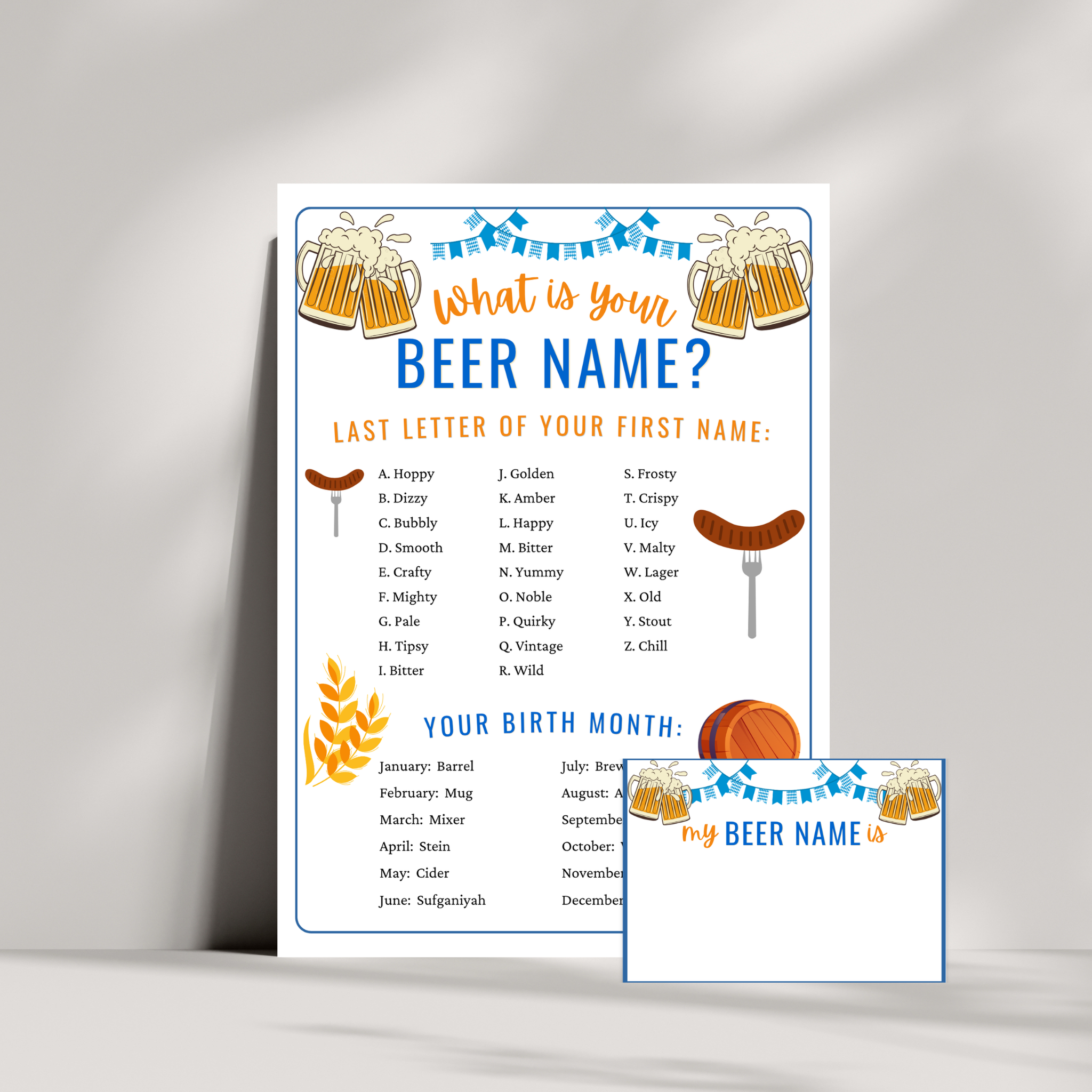 Beer Party Games