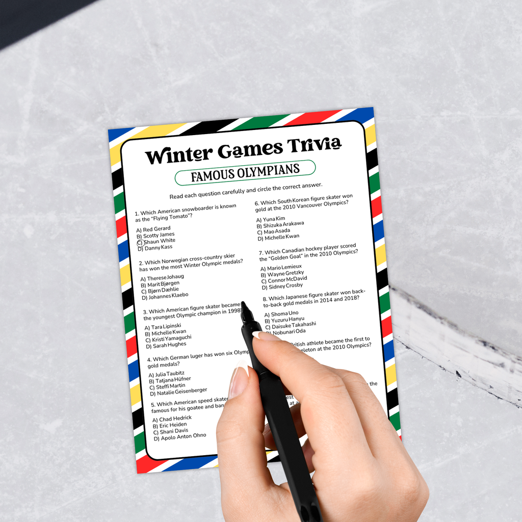 Winter Games Trivia