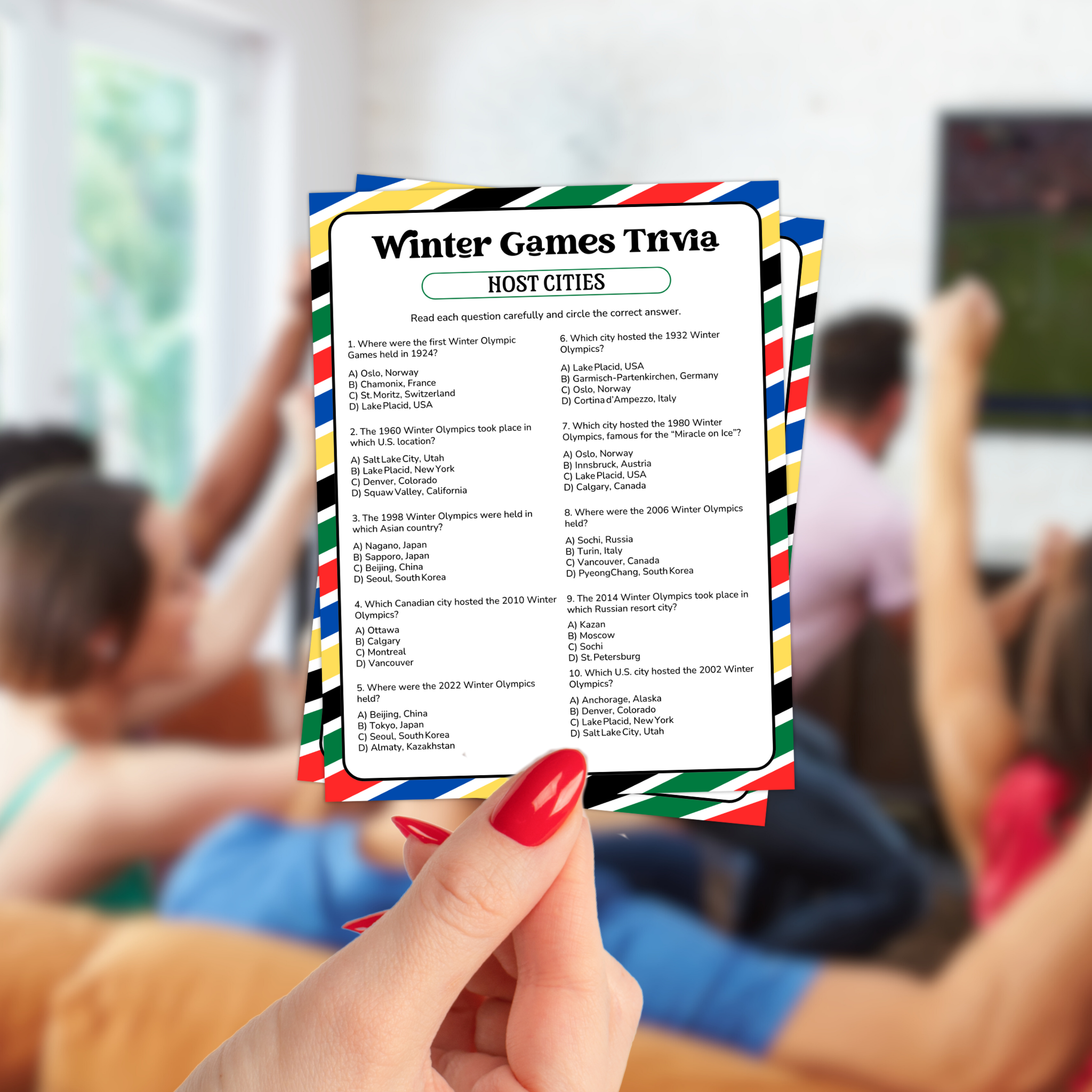 Winter Games Trivia