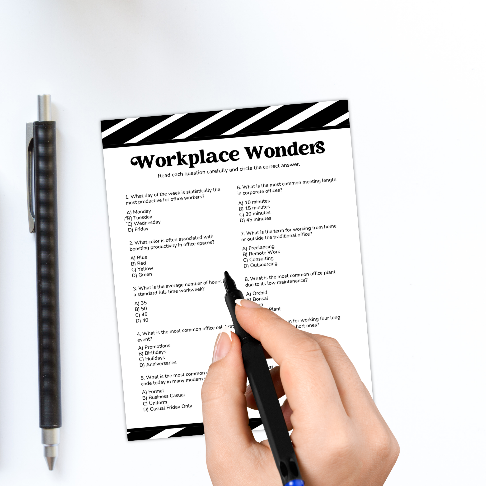 Workplace Trivia Game Bundle