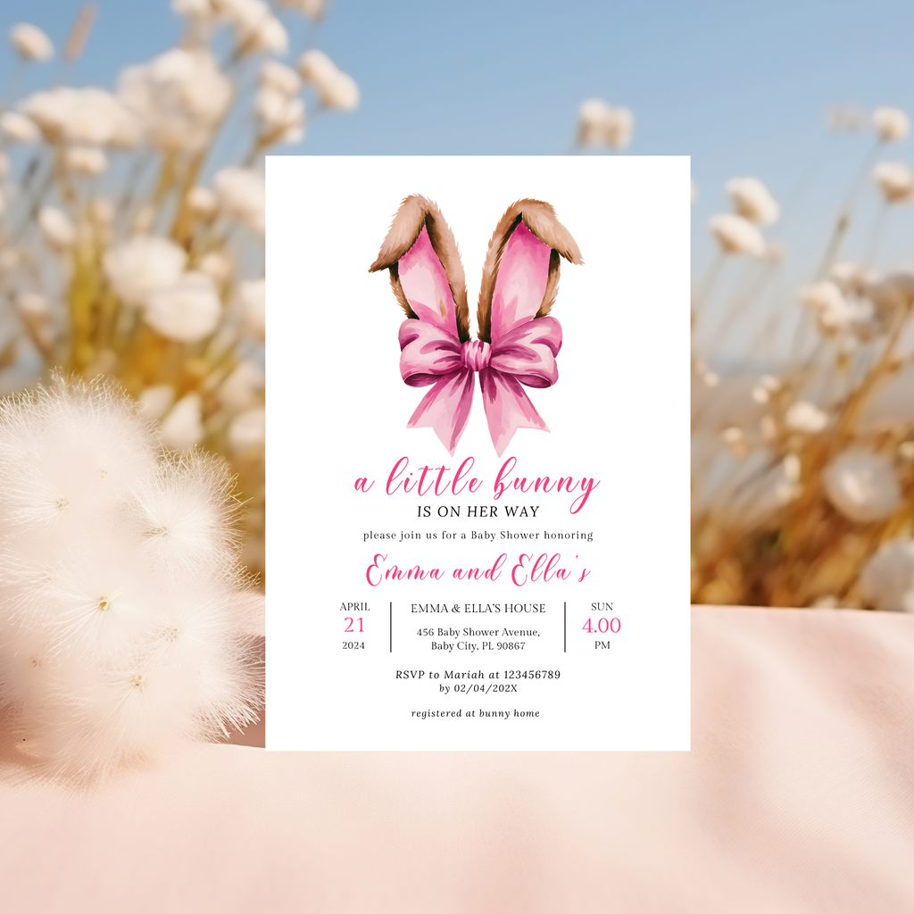 A Little Bunny is on Her Way, Pink Bunny Ears