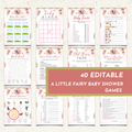40 Fairy Baby Shower Game