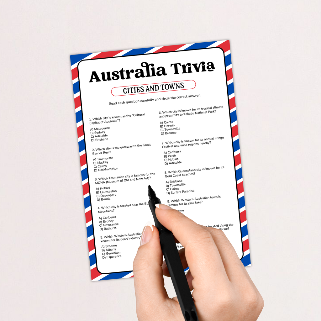 Australia Trivia Game