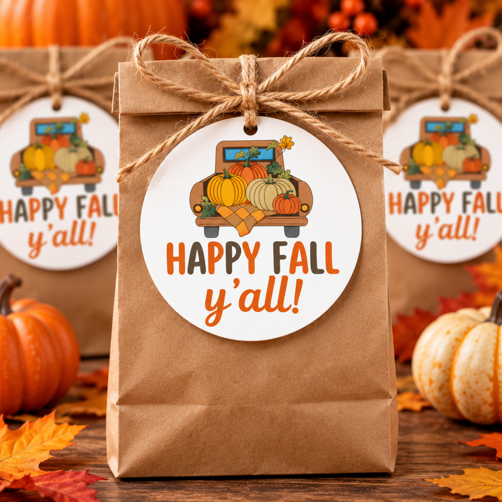 Happy Fall Tag