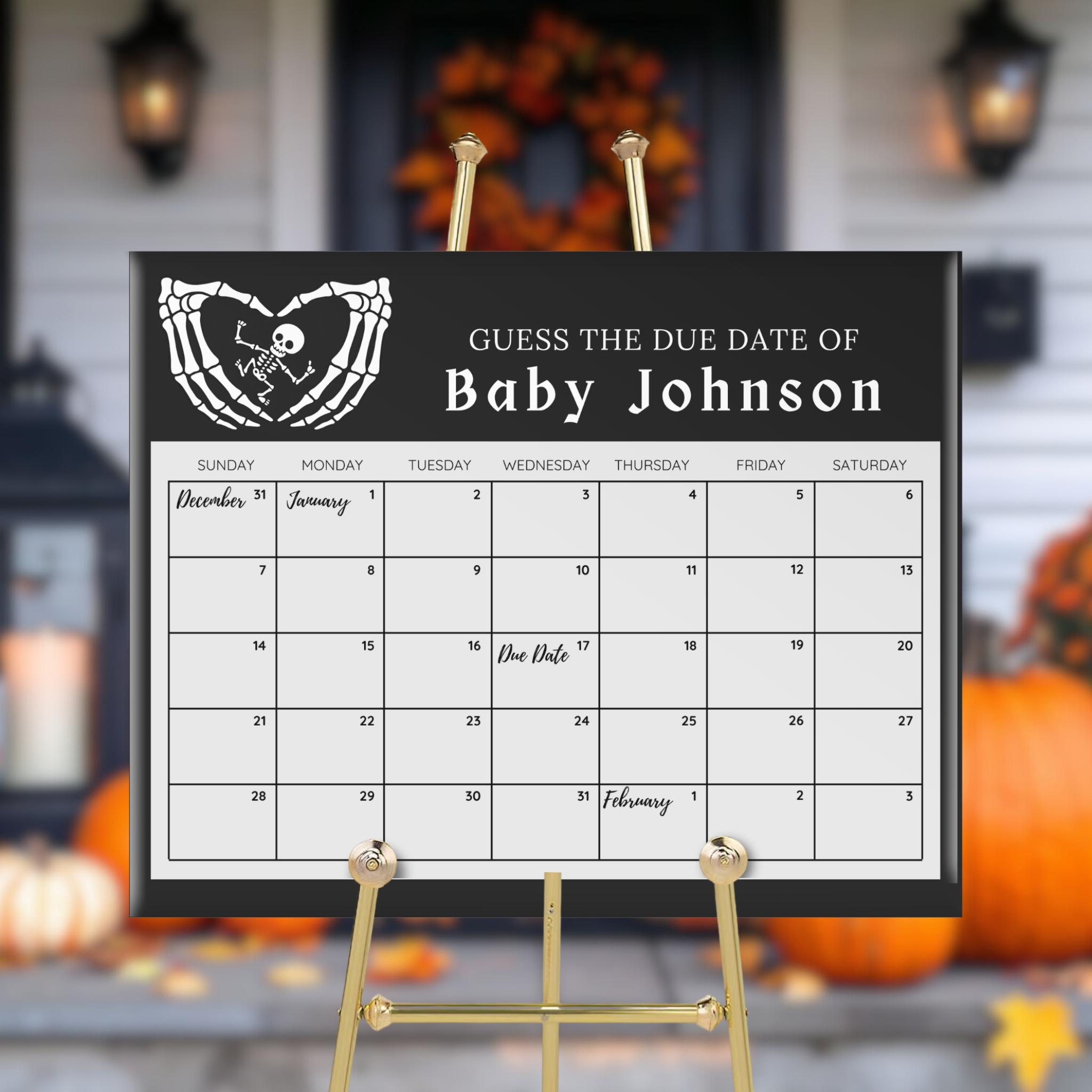 Halloween Baby Shower Bundle