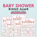 Girl Baby Shower Bingo