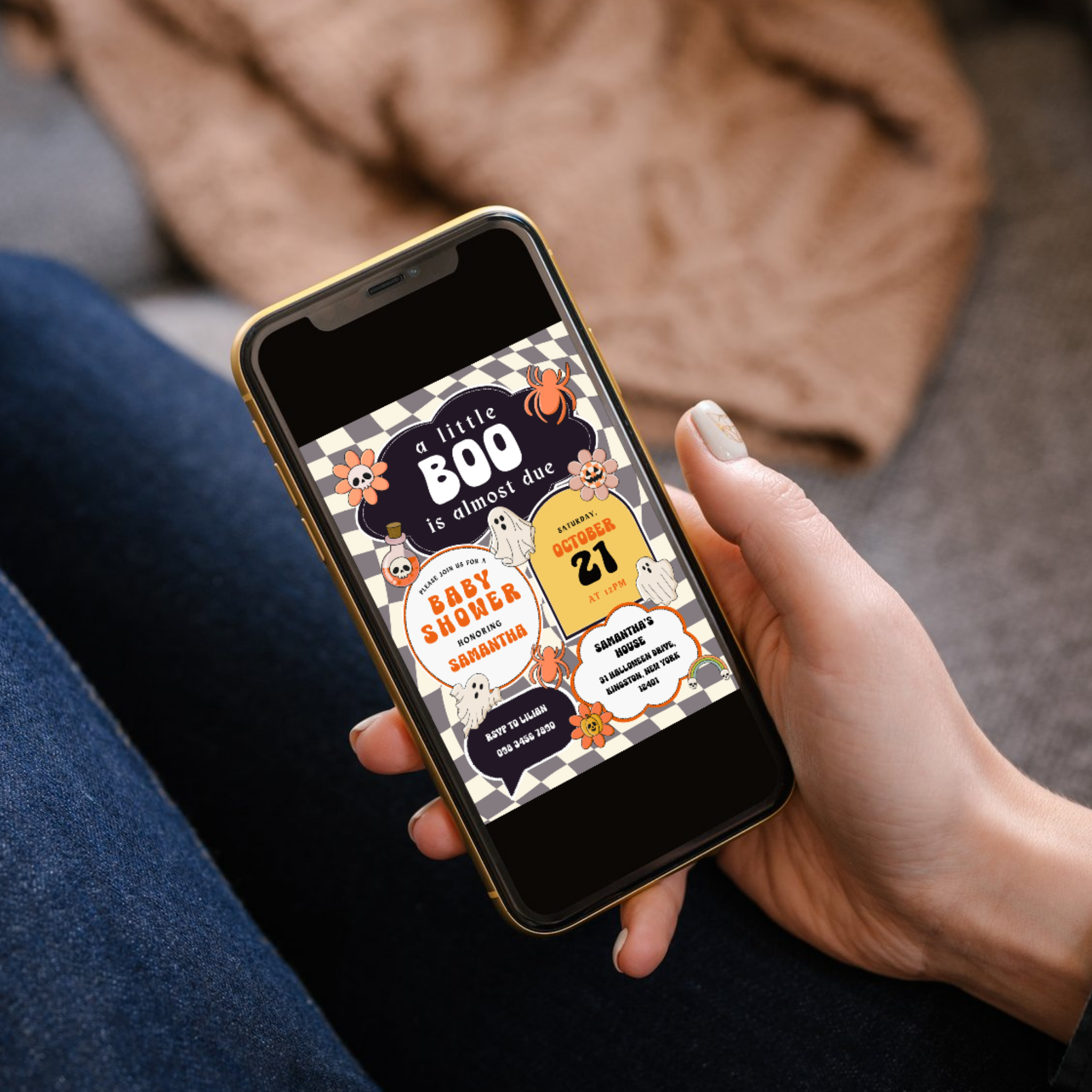 Little Boo Shower Invitation Bundle