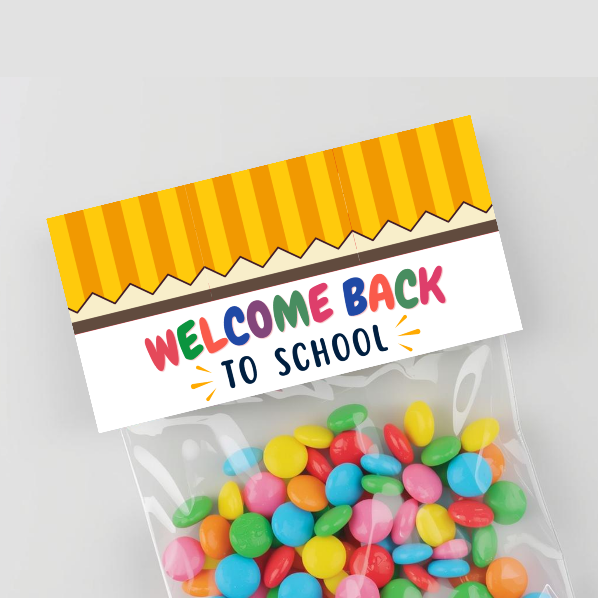Back to School Bag Topper