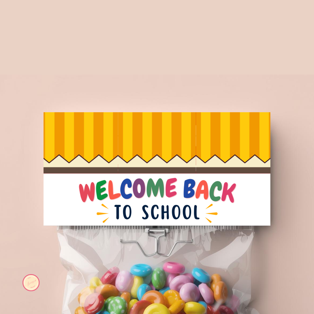 Back to School Bag Topper