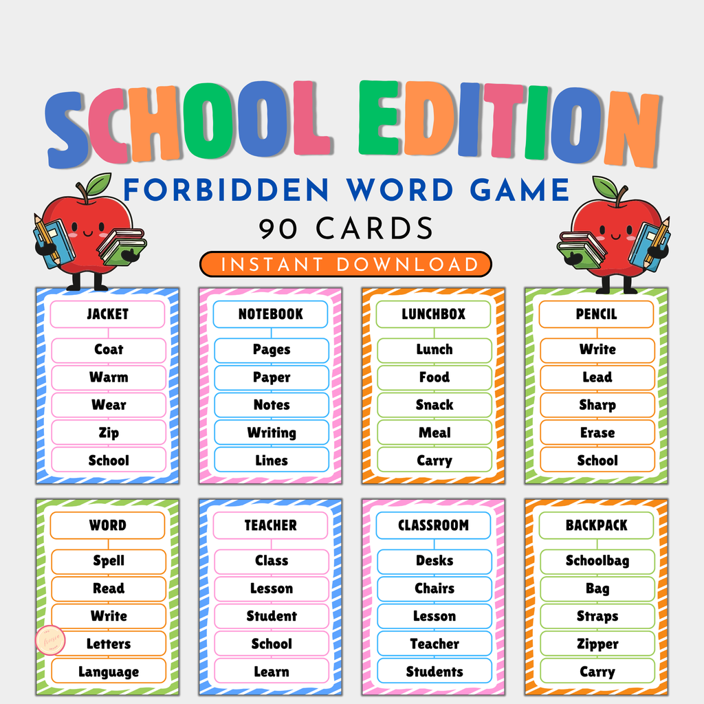 Classroom Forbidden Word Game