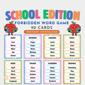 Classroom Forbidden Word Game