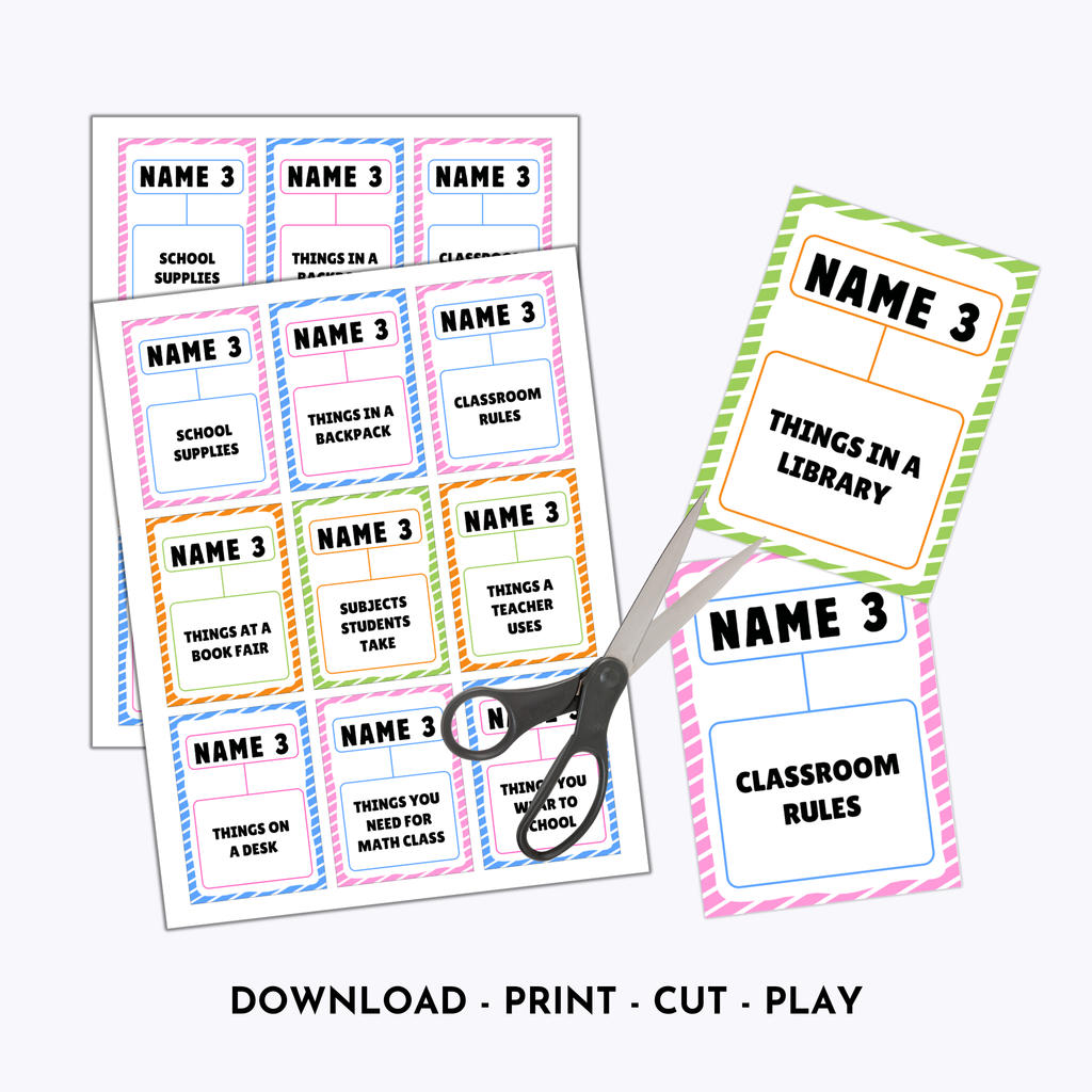 Classroom Name 3 Game