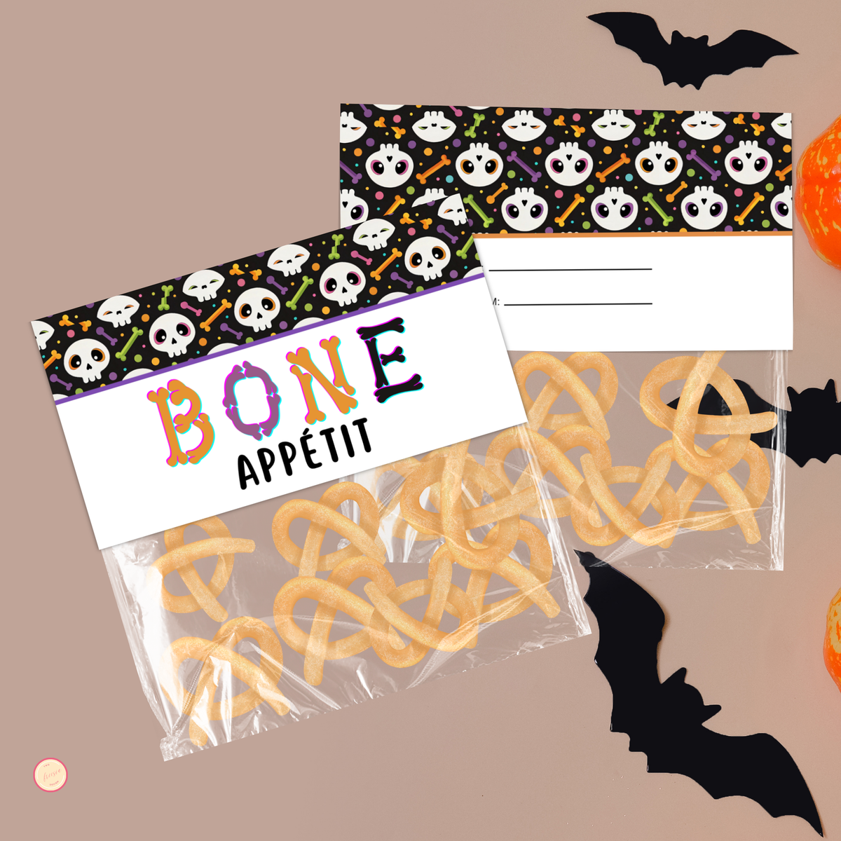Bone Appétit Bag Topper
