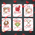 Baseball Valentine's Day Cards