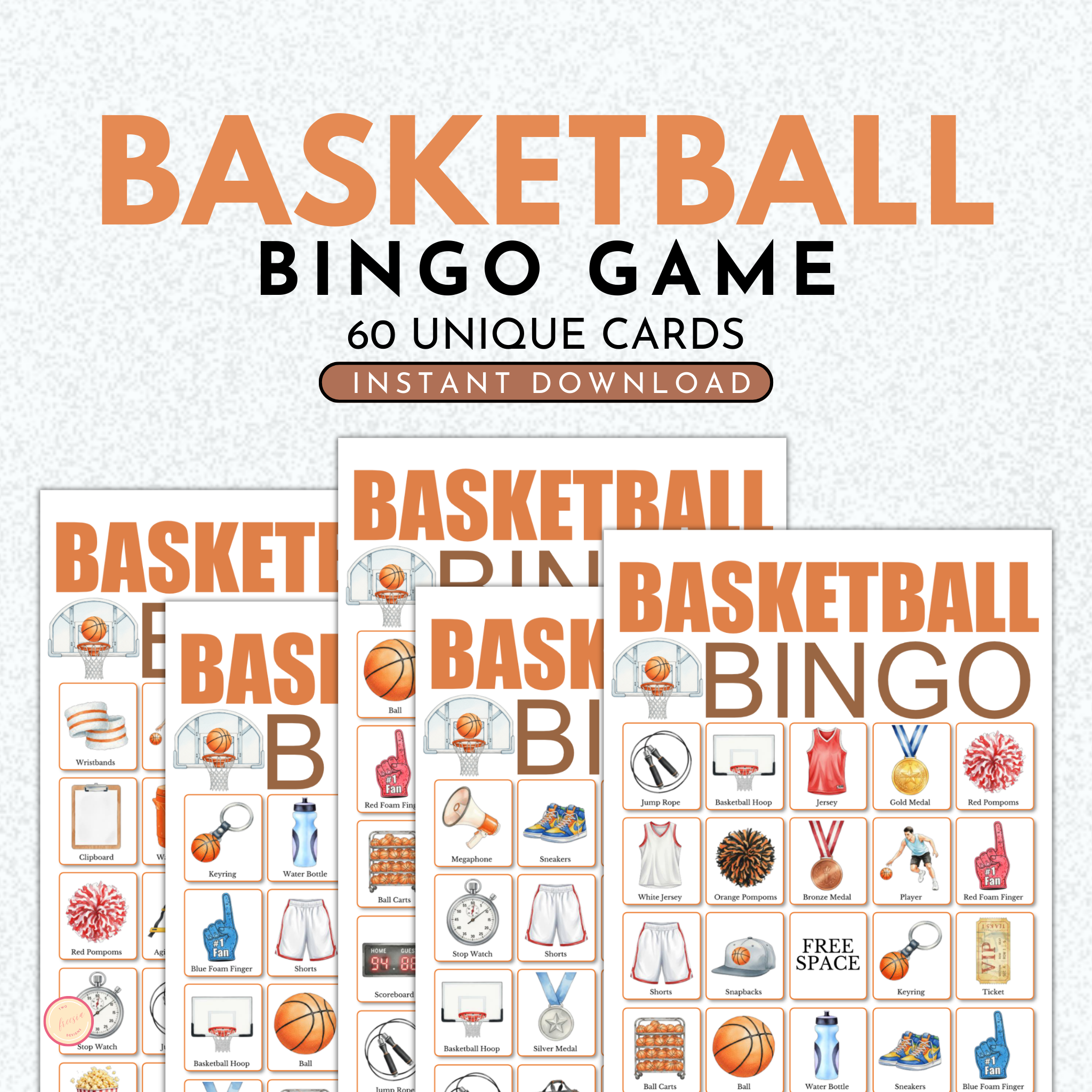 Basketball Bingo Game